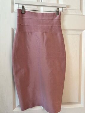 Valiant Blush Bandage Bodycon Pencil Skirt NWT